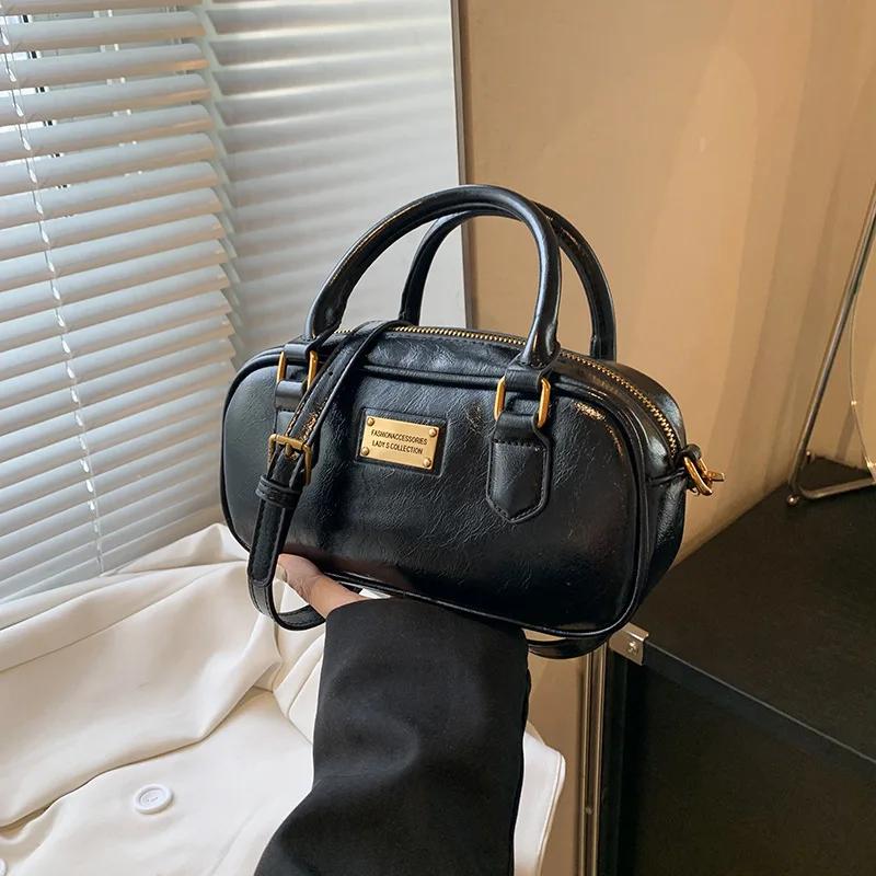 

Женская сумка через плечо из искусственной кожи, однотонные сумки-мессенджеры, элегантные сумки через плечо