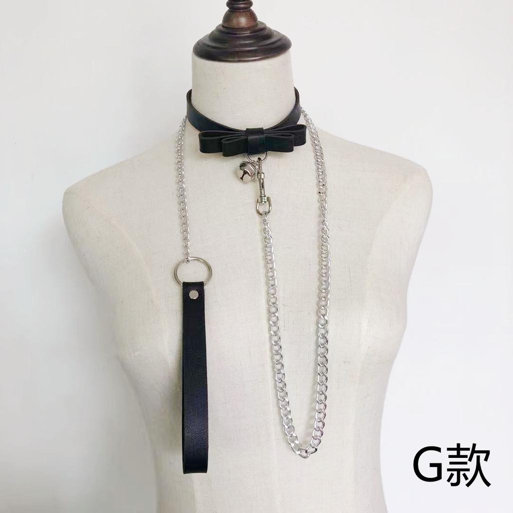 Fashion Punk Gothic Vintage Necklace Leather Collar Gothic Heart Pendants