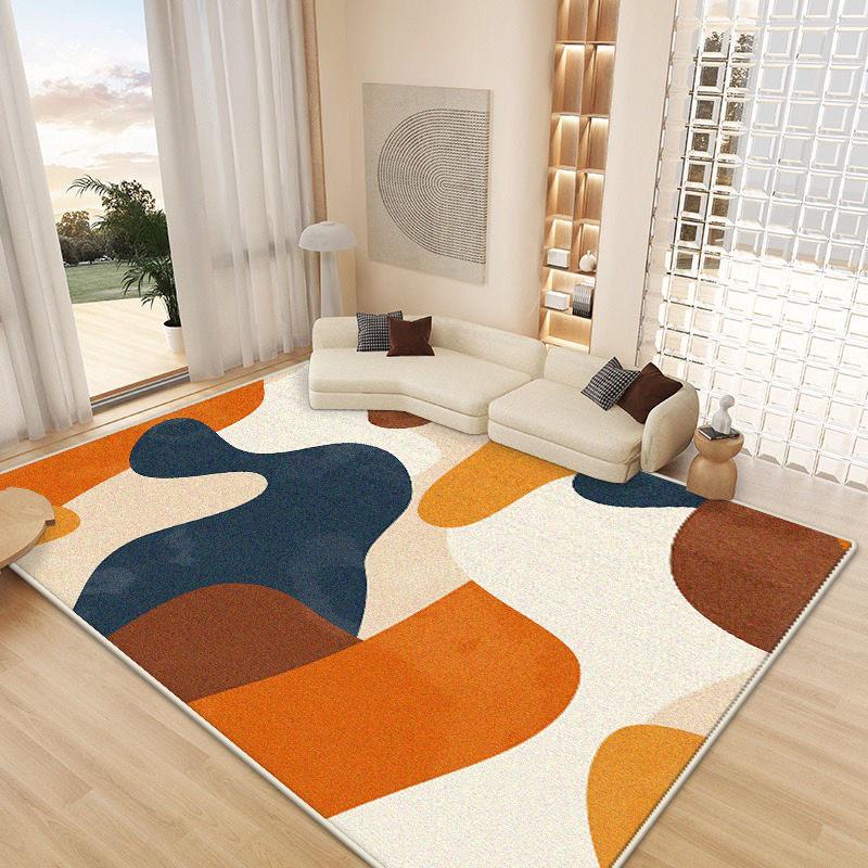 

Modern Abstract Geometric Carpet for Living Room Anti-slip Bedroom Lounge Washable Mats Creative Decoration Large Area Soft Rugs 60*90cm