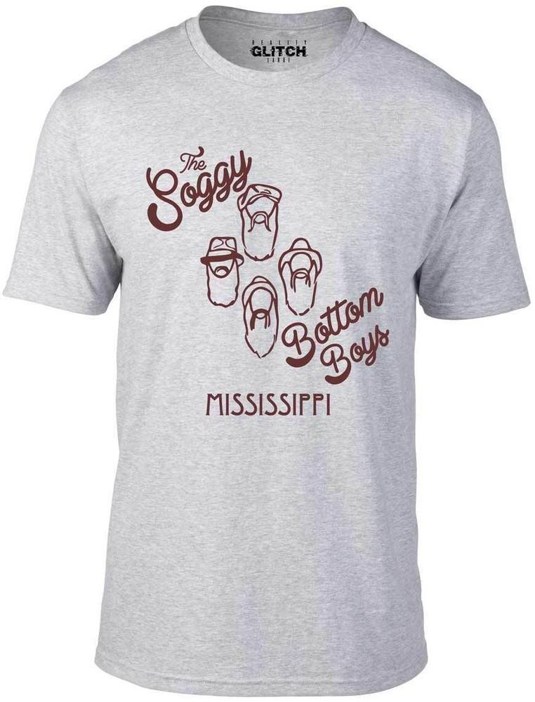 

Футболка Soggy Bottom Boys - Смешная футболка брат музыка блюграсс ретро ты США L