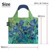 LOQI Eco Bag - Van Gogh Iris - Recycled, Foldable, Stylish
