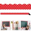 Rainbow Theme Border Color Dot Border Trim for Classroom Whiteboard Chalkboard