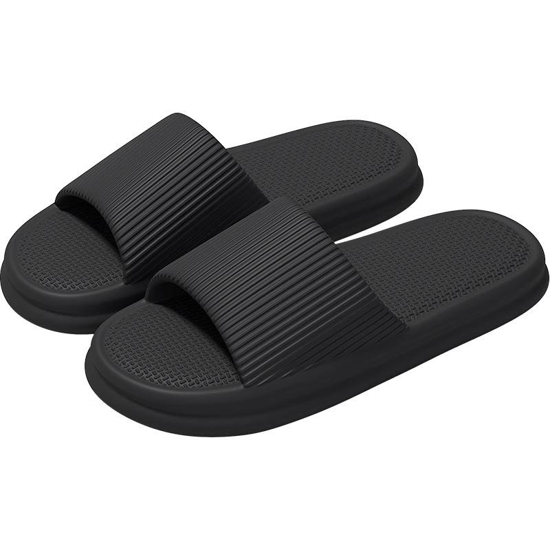 Cool slippers female massage non-slip hotel bathroom home use new slippers men's summer wear