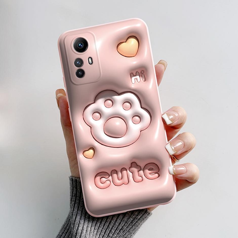 

Phone Case for Redmi Note 12S Note12s Back Cover Fashion Cute Astronaut Soft Silicone Shell for Xiaomi Redmi Note 12S Cases Capa Redmi Note 12S