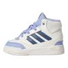 adidas Originals Drop Step Se Comfortable Versatile Anti-Kick Shock Absorbing High-Top Walking Shoes Baby Shoes White Blue IH2184