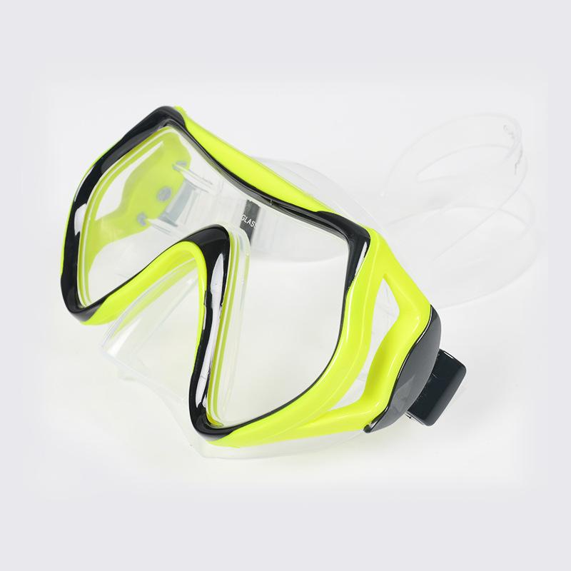 Adults Diving Equipment Face Mirrors Large Frame Liquid Silicone Diving Goggles High Quality Durable Construction