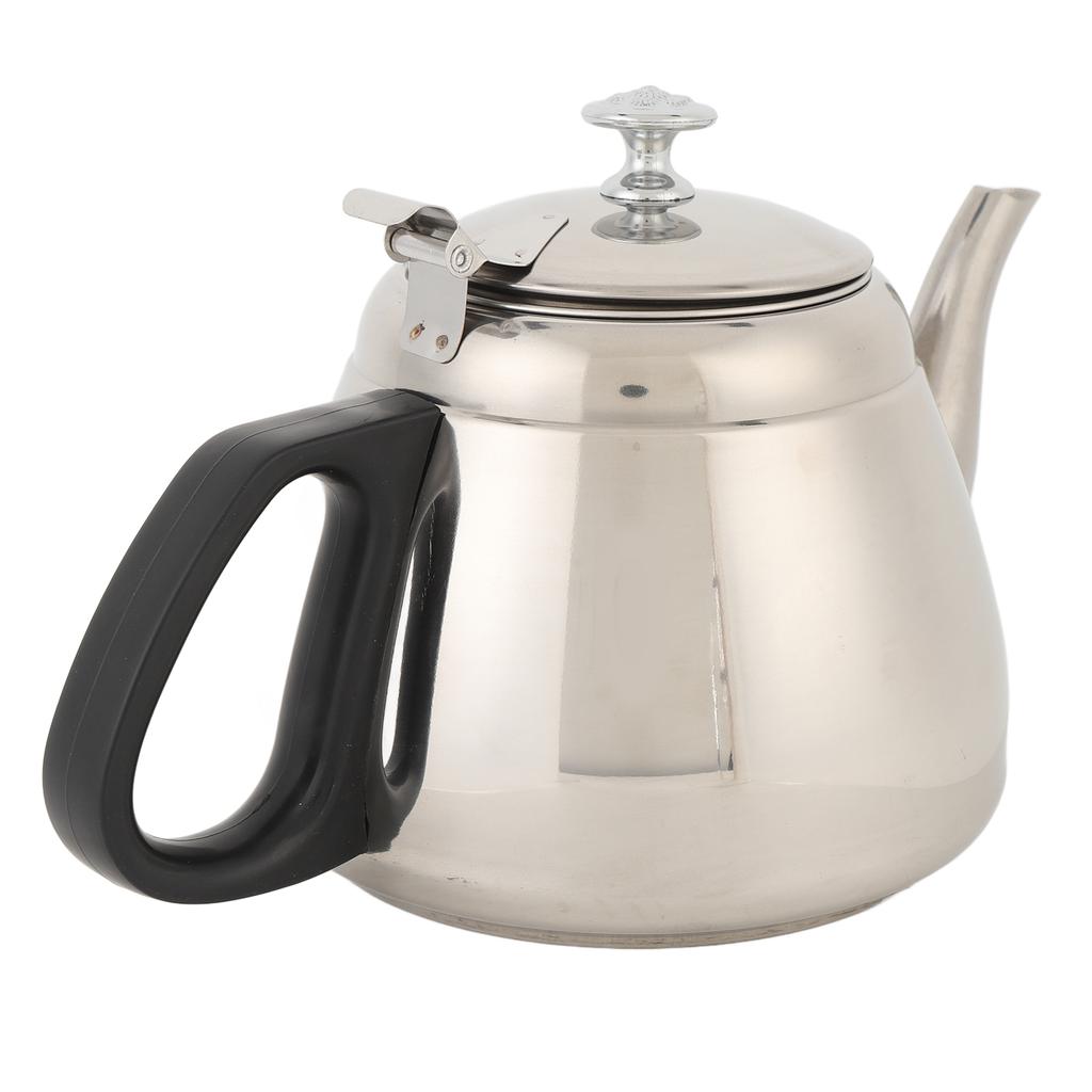 Water Kettle Stainless Steel Thickened Large Capacity Comfortable Grip Stovetop Tea Kettle with Tea Filter