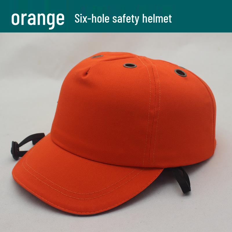 Breathable ABS Safety Helmet with Duckbill Design - Lightweight, Anti-Smash & Collision Protection for Work Environments