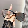 Fashion Trendy Anti-Blue Light Near Sight Eyewear Women Cat Eye Myopia Photochromic Glasses Vintage Lens Minus Eyewear 0 To -4.0