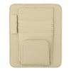 Secure and Accessible Car Sun Visor Organizer PU Leather Storage Pocket