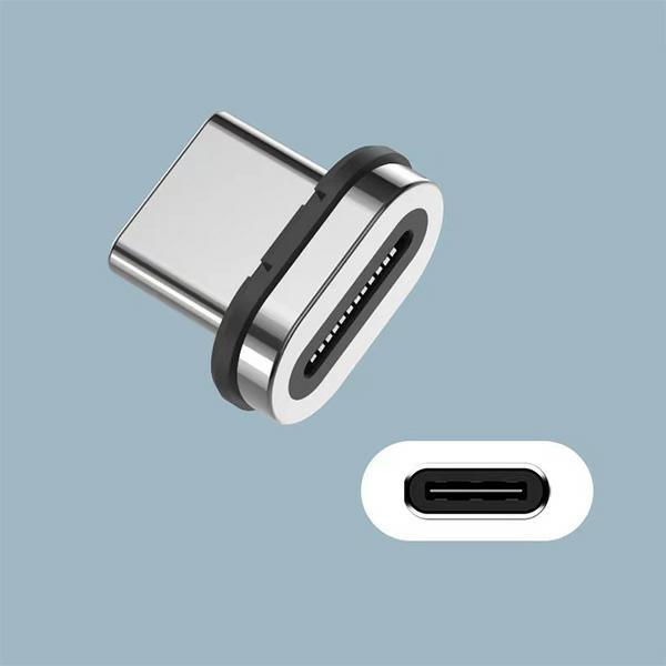 Adaptador magnético USB-C Beline 100W     plateado/silver DAC BLNAM01