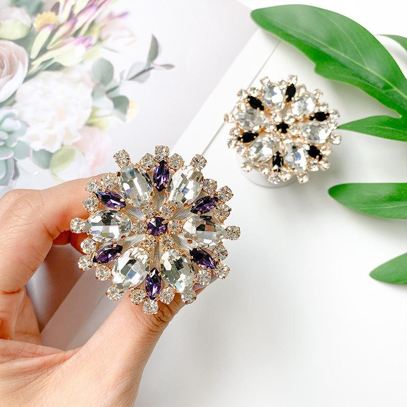 Rhinestone Airbag Bracket Telescopic Folding Lazy Mobile Phone Tablet Universal Bracket Desktop Paste Gem Rack