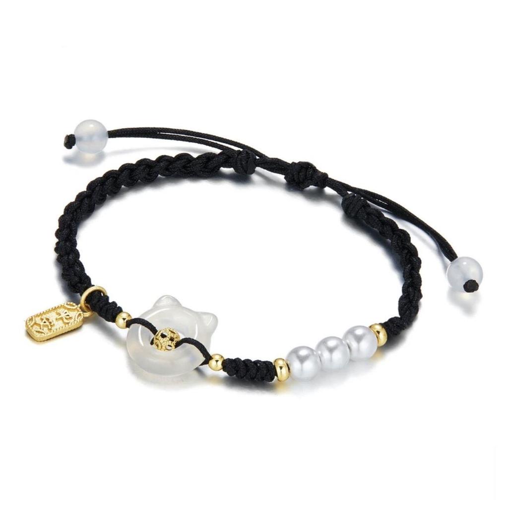 Ping An Couple Bracelets: Handmade Chinese-Style Woven Bracelets for Men and Women, Perfect for Girlfriends and Best Friends