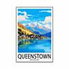 Modern Queenstown Travel Poster New Zealand Landscape Art Print Coloful Dunedin Tongariro Canvas Painting Home Room Decoration