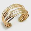 Trendy European & American Semi-Circular C-Shaped Hollow Bracelet - Stylish All-Match Hand Jewelry