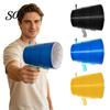 Lustiges Büro-Streich-Geschenk, Handheld-Luftkanonen-Spielzeug, Faltbar, Einzelschuss-Knall, Indoor-Outdoor-Spielspaß, Vortex-Shooter für Familienfeiern, Feiertage