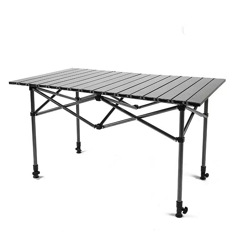 FTLY Adjustable Folding Camping Roll-Up Table