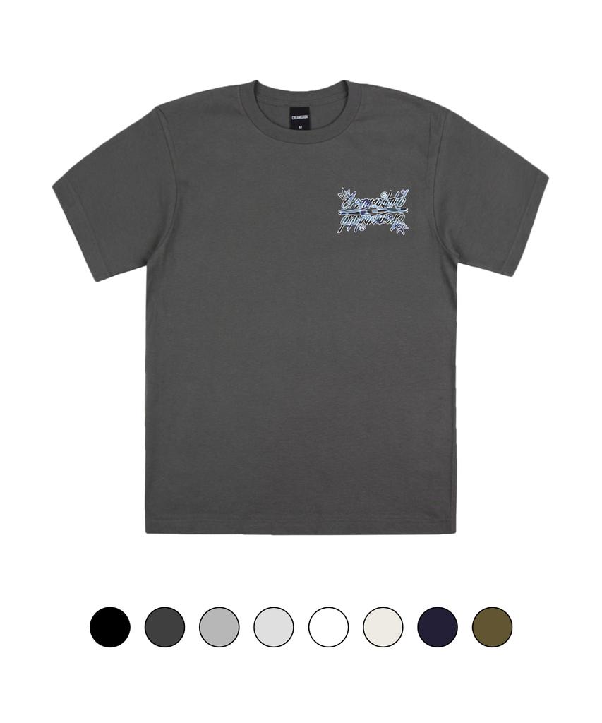 CREAM SODA LAB Camo Logo Short Sleeve T-Shirt (Type B)