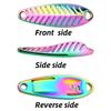Maple Leaf Spoon-Shaped Micro Lures: Bass and Amur Zinc Alloy Baits In Gold and Silver