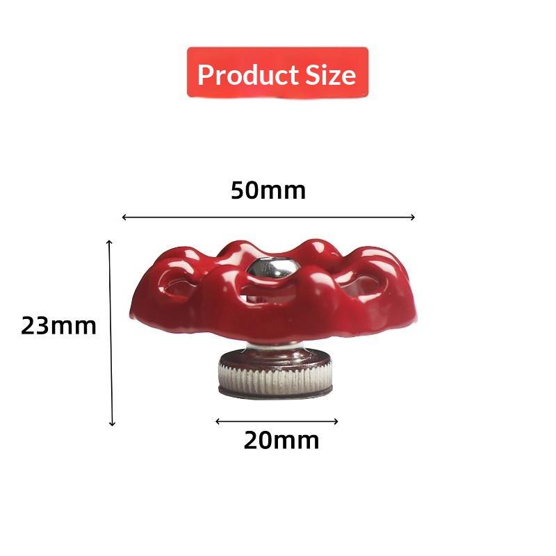 Car Central Control Rotary Knob Sticker Metal Valve Handle For Interior Key Gear Ignition Device Modification Ornament
