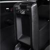 Carbon Fiber Central Storage Box Decor Cover 1pc For Toyota Corolla -2025