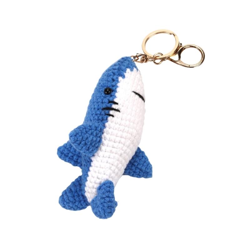 Unique Crochet Sea Animal Keyring Assortment Type Purse Hanging Decoration Handmade Ideal For Decoration Gifting