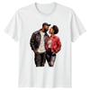Couples Fashion Graphic Tee Unisex Top Romantic Style