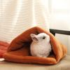 Breathable Sleeping Bag Sweat-absorbent Warm Nest Cave Nest Pet Bed  Rabbit