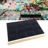 Practical Sturdy Wood Watch Tray Organizers With 12 Adjustable Slots Removable Cushions and Clear Display Lid Designs