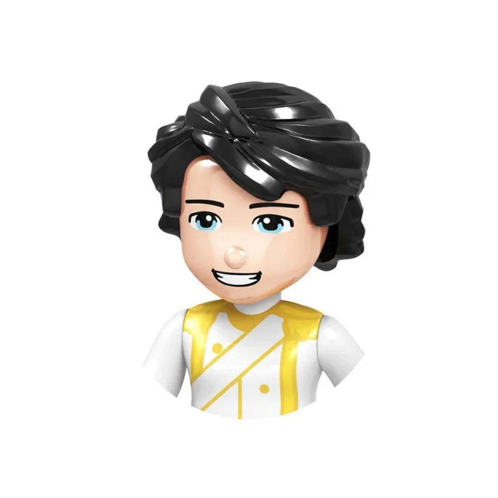 Παραμύθια Πριγκίπισσα Κορίτσι Καλλονή και το Τέρας Σταχτοπούτα Άννα Ολίβια Frozen Μοντέλο Χαρακτήρας Κτίσιμο Μπλοκ Παιδικά Παιχνίδια Δώρα