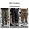 Jeep Men's Loose Fit Multi-Pocket Cargo Pants