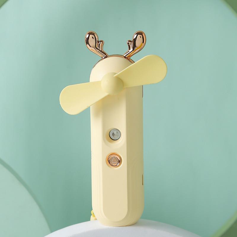 Cute Pet Automatic Spray Fan Mini Usb Humidifier Pocket Fan For Girls