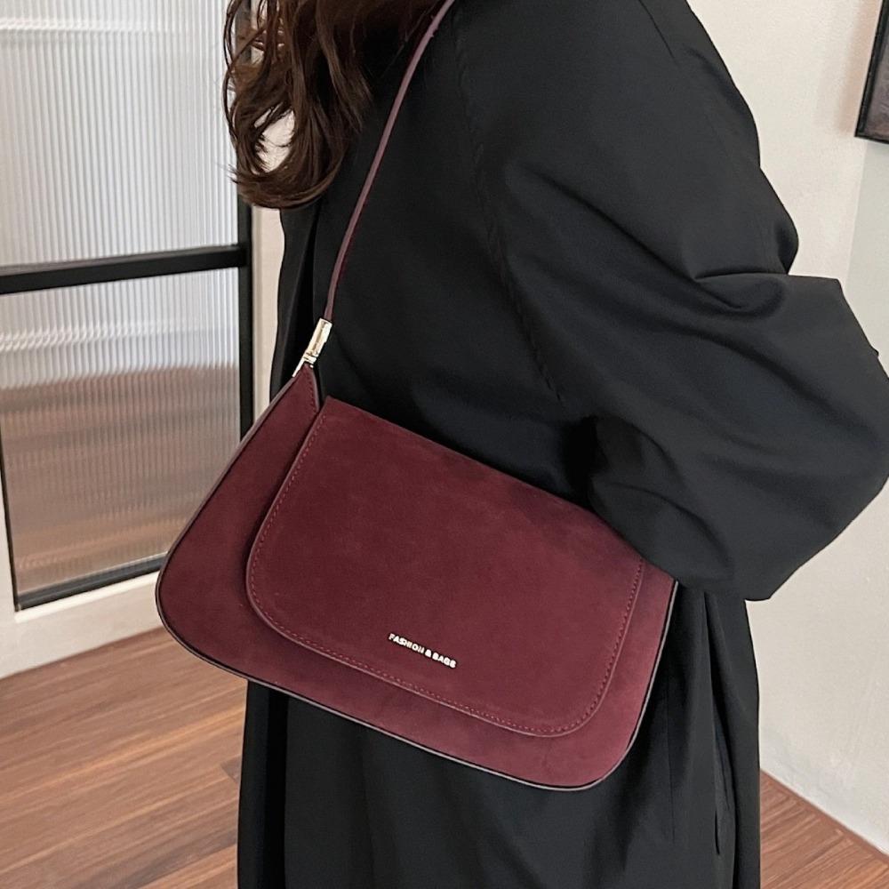 Underarm Commuter Bag for Women, Large Capacity, New Simple Small Square Bag, Versatile Texture, Single Shoulder Handbag