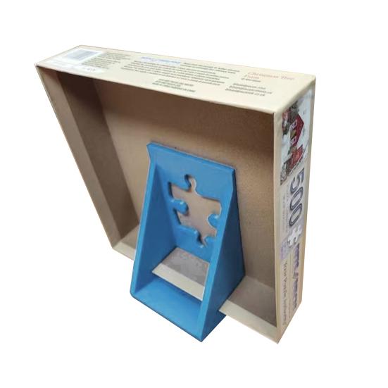 Vše v jednom stojánek na krabici s puzzle, protiskluzový stojánek na víko krabice s puzzle, držák na referenční obrázek bez použití rukou, stolní příslušenství pro plakát, fotorámeček