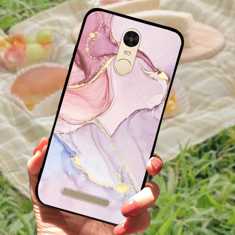 For Xiaomi Redmi Note 3 Case Cover Silicone Soft Marble Black Bumper Funda Coque for Xiaomi Redmi Note 3 Pro Protective Note3Pro