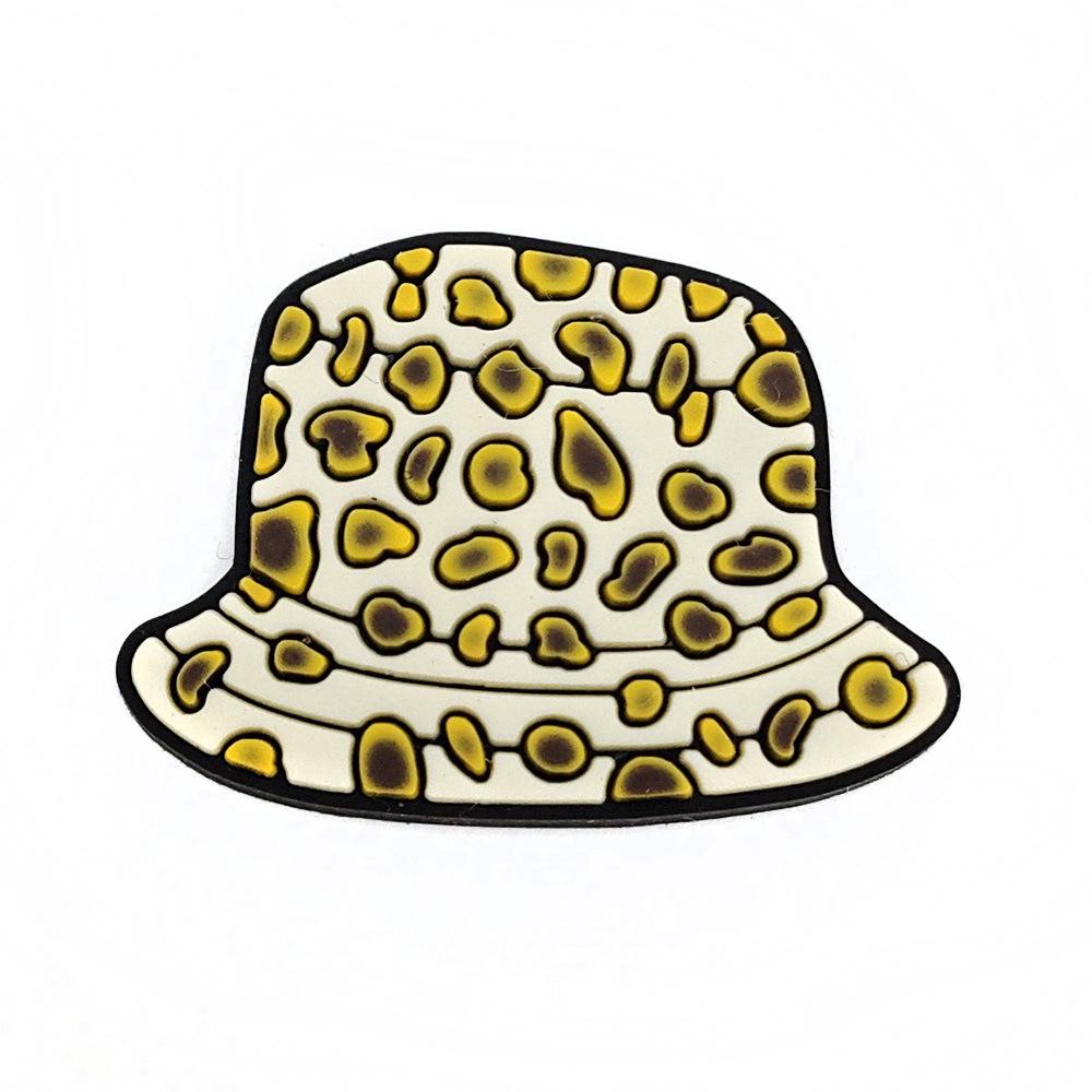 Přívěsky na dřeváky s leopardím vzorem: Osobnostní PVC Měkká Guma Zahradní Doplňky