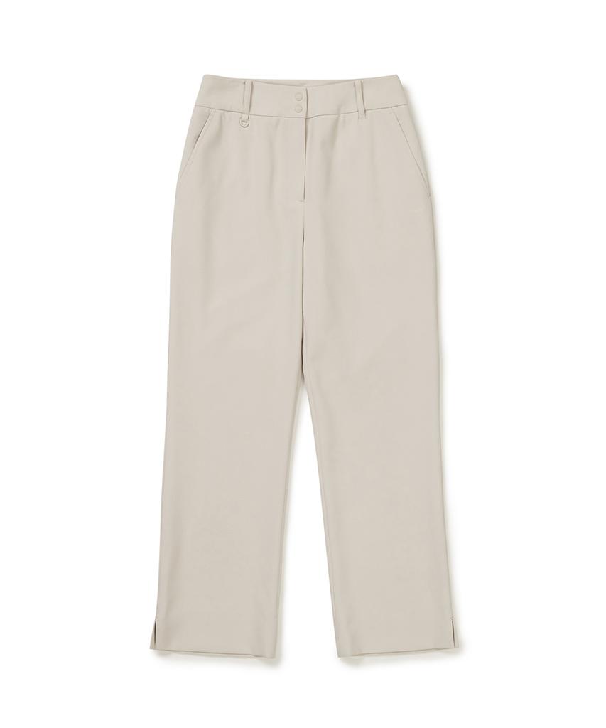 CLOVE [25Ss Clove] Easy Flared Pants (Beige)