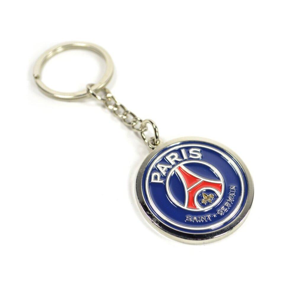 Paris Saint Germain FC Crest Keyring