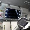 Diamond Crystal Car Visor Decoration Mirror Auto Women Makeup Mirror Sunshade Rear View Cosmetic Mirror Bling Car Accessories