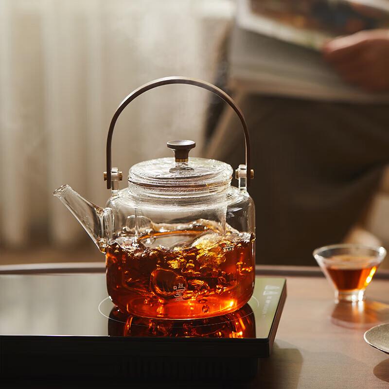 Mingzhan MZ8021A Heat-Resistant Glass Tea Brewer & Kettle