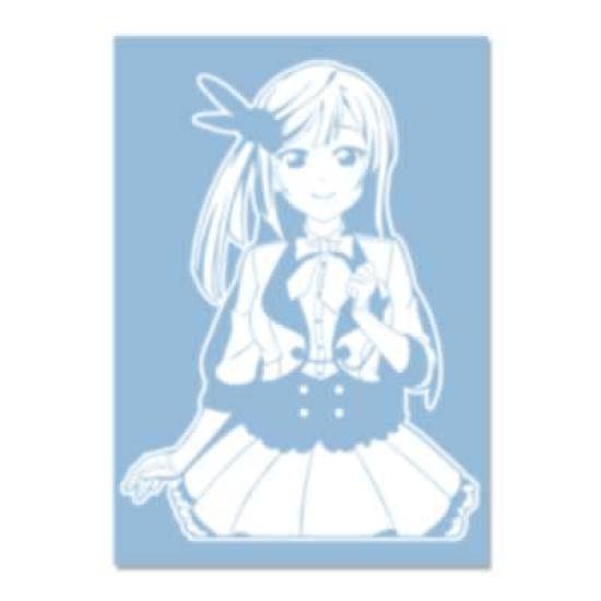 

Наклейка для резки формата А4 белая 005W [Itasha] Сетсуна Юки