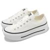 New Chuck Taylor All Star Converse Lift Double Stack Low 'White Black' A15491C