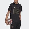 Adidas T Shirts Men's Black Crew Neck Moderate Straight Fit FI0714