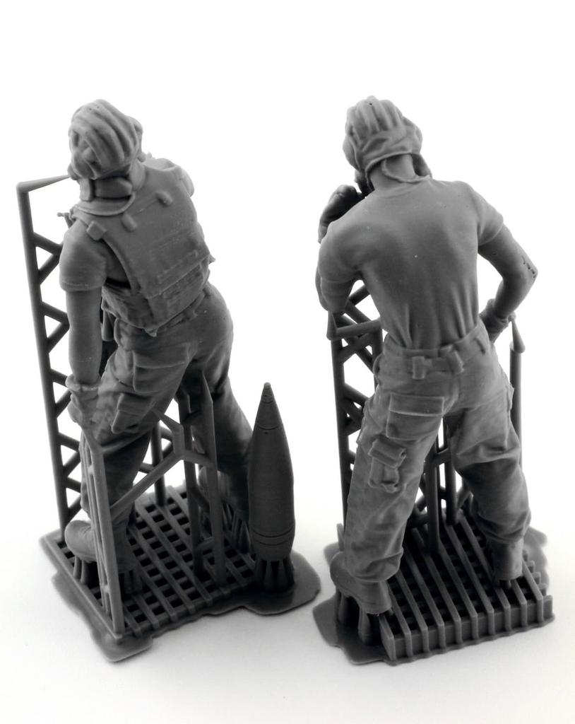 Orange Hobby Current Army Infantry Set A Resin Kit 1/35 Russian/Soviet 2-piece G35-227 (person)