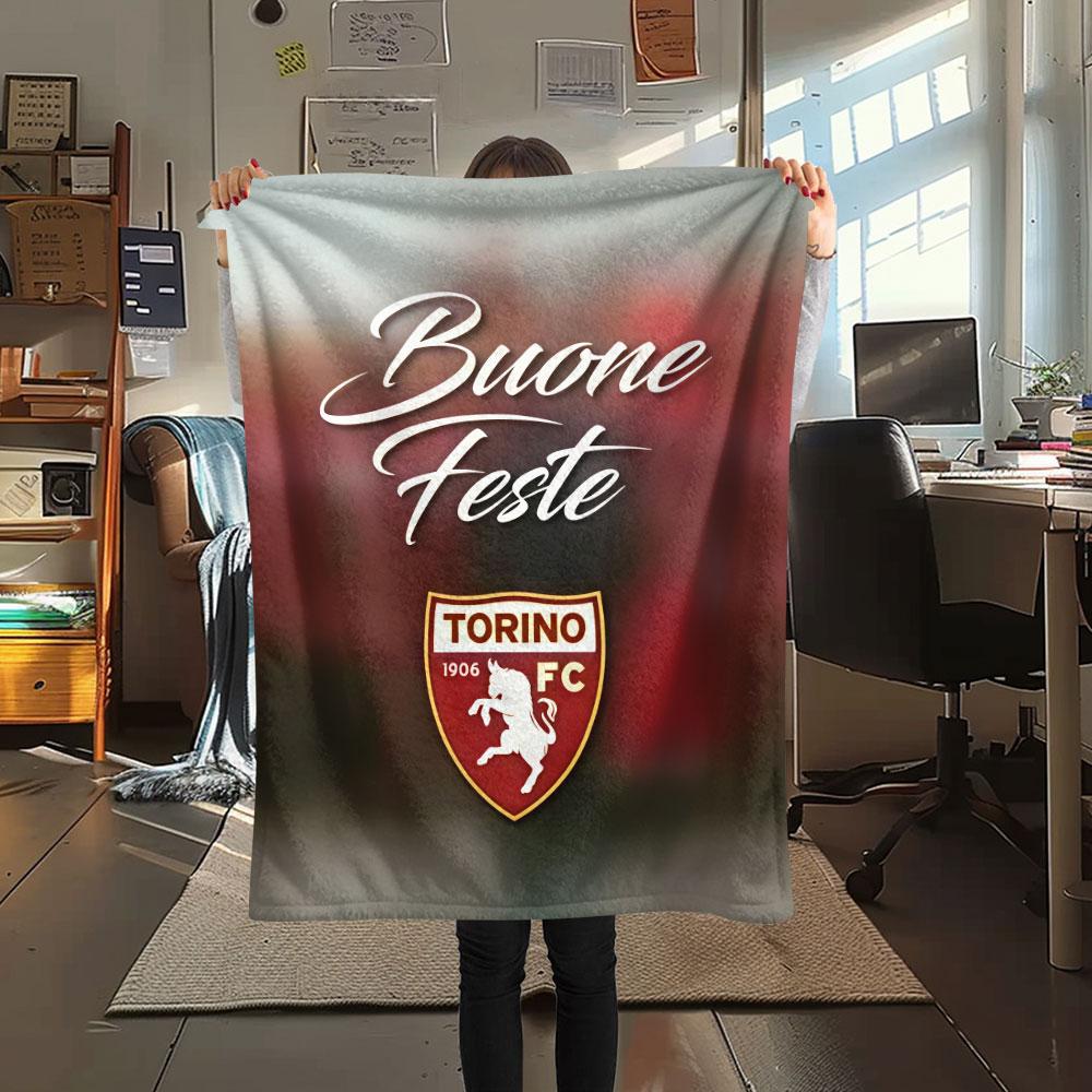 Torino F.C FlAannel Blanket, High quality Comfortable for All Seasons, Home Decor, Warmth and Comfort