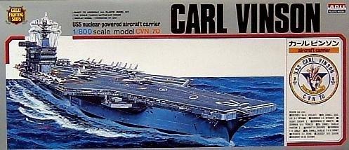 

Micro Ace Carrier Series US Navy Aircraft Carrier Carl Vinson Plastic Model 1/800 Battleship/Aircraft No.9