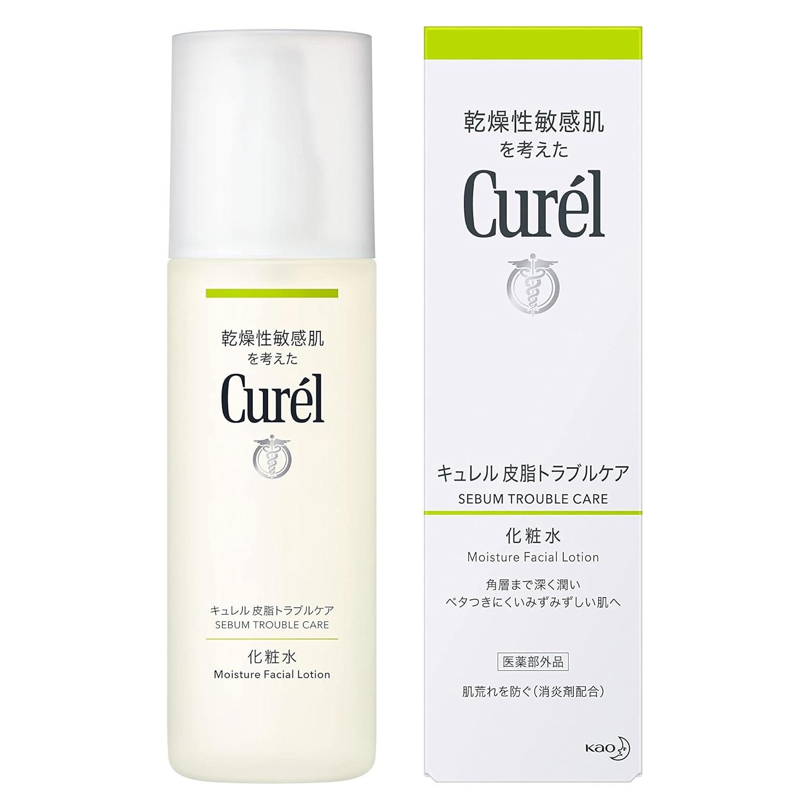 

KAO Curel Trouble Care Lotion лосьон для обезвоженной жирной кожи, 150 мл.