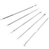 5 Teile/satz Mitesser Gesicht Akne Pickel Blemish Extractor Remover Tool Kit Set