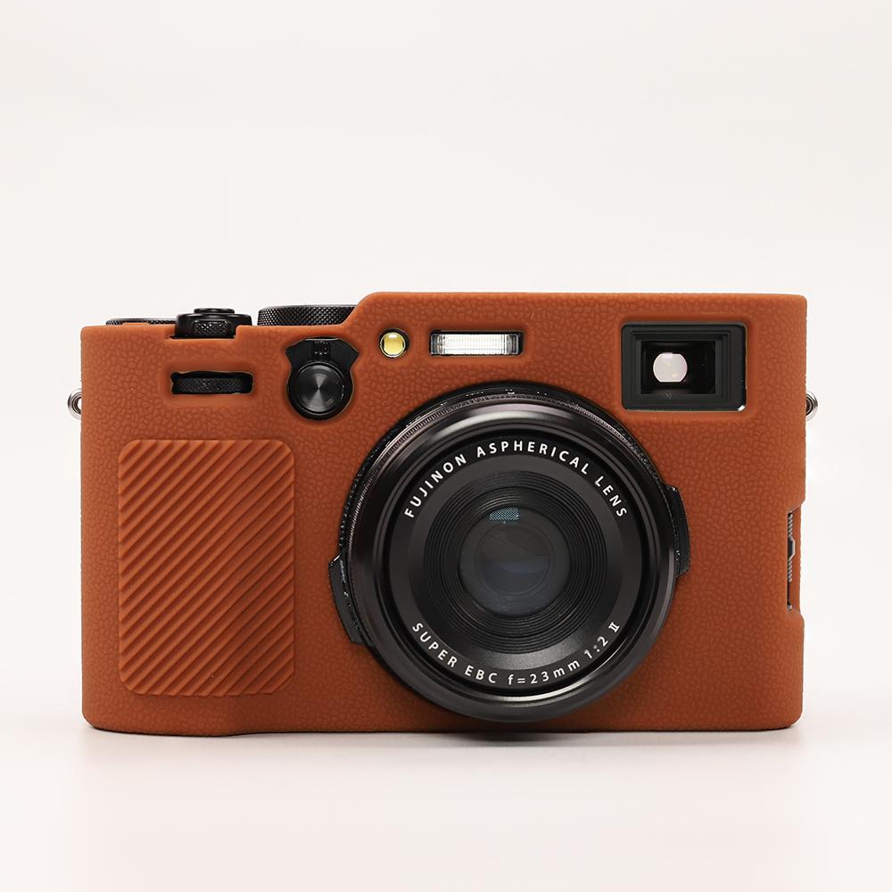 X100VI Weiche Silikon-Schutzhülle für Kameragehäuse für Fujifilm X100VI Gummiabdeckung Skin