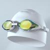 MDNG Silicone Anti-Fog Swim Goggles with Cap Set
